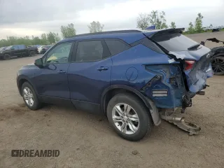 2022 Chevrolet Blazer LT with VIN 3GNKBHR49NS129188, listed as a Copart auction lot 58725365 with 33,163 mi miles and Salvage title. Bid and sale history available at DreamBid. Image 2.