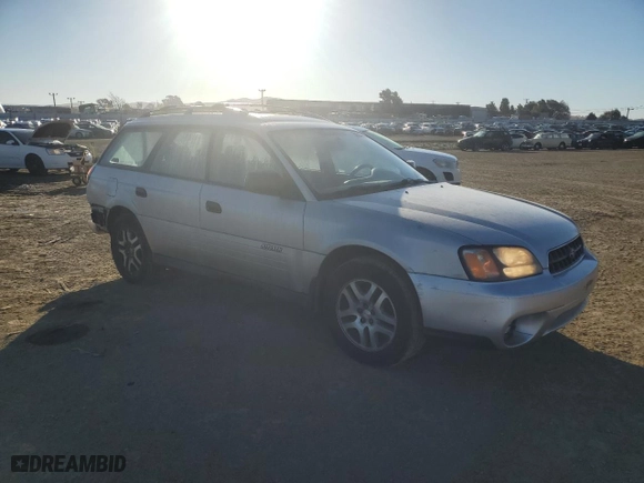 2004 Subaru Legacy Wagon (Natl) Outback with VIN 4S3BH675147621511, listed as a Copart auction lot 50320905 with 151,470 mi miles and Salvage Title. Bid and sale history available at carsss.com. Image 4.
