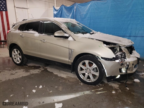 2014 Cadillac SRX Performance Collection with VIN 3GYFNFE3XES655391, listed as a Copart auction lot 45406625 with NaN miles and Salvage Title. Bid and sale history available at carsss.com. Image 4.