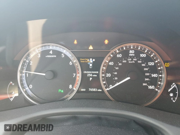 2013 Lexus GS 350 with VIN JTHBE1BL1D5026864, listed as a Copart auction lot 72649944 with 76,583 mi miles and Salvage Title. Bid and sale history available at carsss.com. Image 9.