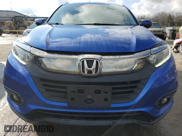 2021 Honda HR-V EX-L with VIN 3CZRU5H79MM705631, listed as a Copart auction lot 86792974 with 44,864 mi miles and Salvage Title. Bid and sale history available at carsss.com. Image 5.