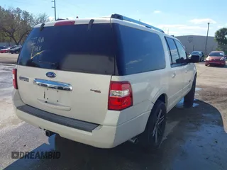 2008 Ford Expedition EL Limited with VIN 1FMFK195X8LA08217, listed as a IAAI auction lot 41638362 with 259,569 mi miles. Bid and sale history available at carsss.com. Image 4.