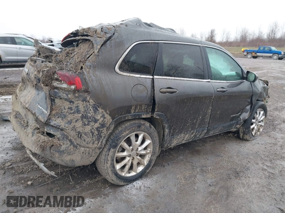 2015 Jeep Cherokee Limited with VIN 1C4PJMDSXFW688254, listed as a IAAI auction lot 41937322 with 107,935 mi miles. Bid and sale history available at carsss.com. Image 4.