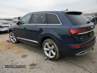 2023 Audi Q7 Premium Plus with VIN WA1LCBF74PD027929, listed as a Copart auction lot 44027295 with 16,982 mi miles and Salvage title. Bid and sale history available at DreamBid. Image 2.