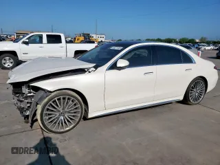 2023 Mercedes-Benz S 580 z VIN W1K6G7GB3PA225609, wystawiony jako Copart lot #54071345 z przebiegiem Nie podano mil oraz Szkoda całkowita • Salvage title. Historia ofert i sprzedaży dostępna na DreamBid. Obrazek 1.