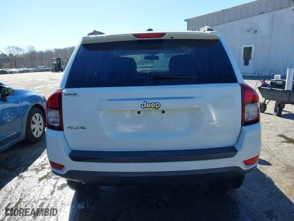 2016 Jeep Compass Sport with VIN 1C4NJDBB0GD617720, listed as a IAAI auction lot 41854195 with 97,961 mi miles. Bid and sale history available at carsss.com. Image 16.