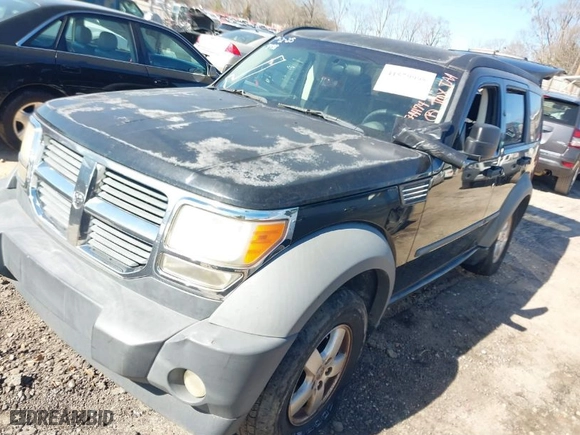 2007 Dodge Nitro SXT with VIN 1D8GT28K07W544174, listed as a IAAI auction lot 41579998 with 187,560 mi miles. Bid and sale history available at carsss.com. Image 2.