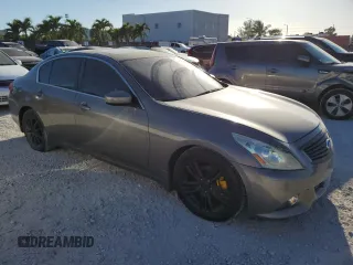2011 Infiniti G37 Journey with VIN JN1CV6AP8BM508695, listed as a Copart auction lot 47489715 with 129,757 mi miles and Clean Title. Bid and sale history available at DreamBid. Image 4.