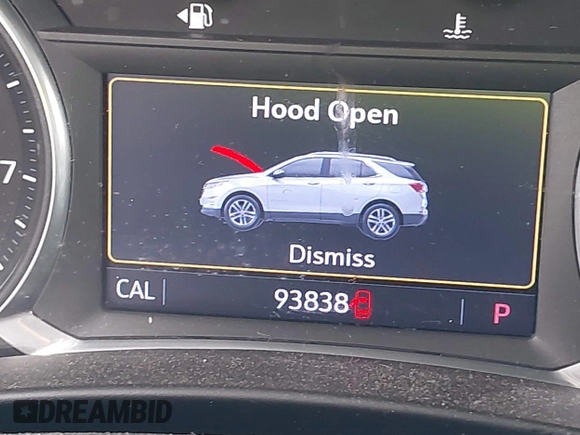 2019 Chevrolet Equinox Premier z VIN 3GNAXNEVXKS503474, wystawiony jako IAAI lot #42084263 z przebiegiem 93 838 mil mil oraz . Historia ofert i sprzedaży dostępna na DreamBid. Obrazek 16.