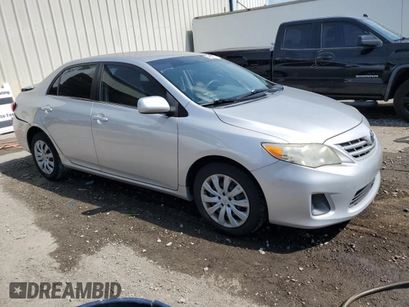 2013 Toyota Corolla L with VIN 5YFBU4EE0DP116528, listed as a Copart auction lot 54050095 with 71,633 mi miles and Salvage Title. Bid and sale history available at carsss.com. Image 4.