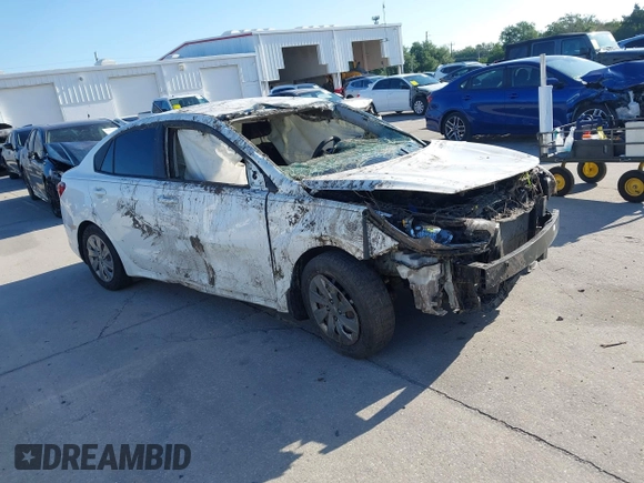 2020 Kia Rio LX with VIN 3KPA24AD1LE296424, listed as a IAAI auction lot 41992256 with Not Provided miles and . Bid and sale history available at DreamBid. Image 13.