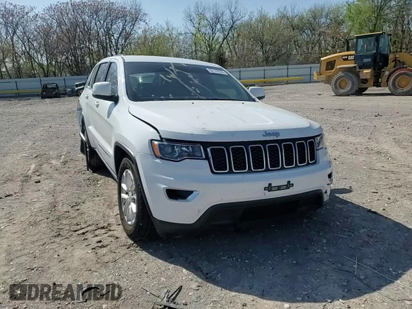 2022 Jeep Grand Cherokee Laredo X with VIN 1C4RJEAG1NC155952, listed as a Copart auction lot 52170235 with 74,695 mi miles and Salvage title. Bid and sale history available at DreamBid. Image 12.