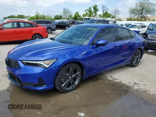 2023 Acura Integra Technology with VIN 19UDE4H60PA025215, listed as a Copart auction lot 55172975 with 19,177 mi miles and Salvage title. Bid and sale history available at DreamBid. Image 1.
