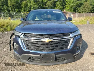 2022 Chevrolet Traverse LS with VIN 1GNEVFKW0NJ195120, listed as a Copart auction lot 69238944 with 33,335 mi miles and Salvage Title. Bid and sale history available at carsss.com. Image 5.