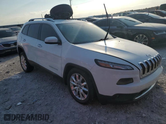 2016 Jeep Cherokee Limited with VIN 1C4PJLDS0GW233845, listed as a Copart auction lot 74695674 with 155,453 mi miles and Salvage Title. Bid and sale history available at carsss.com. Image 4.