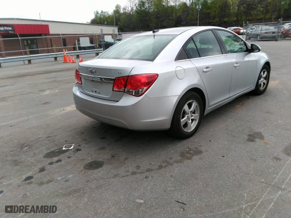 2014 Chevrolet Cruze 1LT with VIN 1G1PC5SB7E7249503, listed as a IAAI auction lot 42005106 with 91,917 mi miles. Bid and sale history available at carsss.com. Image 4.