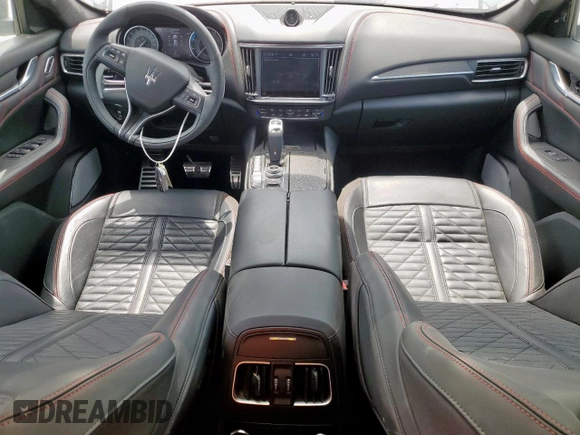2023 Maserati Levante with VIN ZN661YUM5PX411140, listed as a Copart auction lot 65411165 with 12,053 mi miles and Salvage title. Bid and sale history available at DreamBid. Image 8.