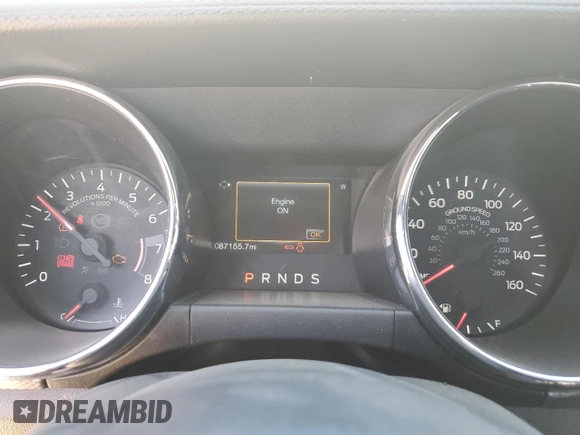 2016 Ford Mustang EcoBoost with VIN 1FA6P8THXG5272936, listed as a Copart auction lot 52237655 with 87,155 mi miles and Salvage Title. Bid and sale history available at carsss.com. Image 9.