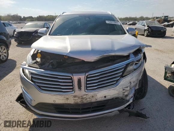 2018 Lincoln MKC Reserve with VIN 5LMTJ3DH4JUL13082, listed as a Copart auction lot 75047644 with 64,135 mi miles and Salvage Title. Bid and sale history available at DreamBid. Image 5.