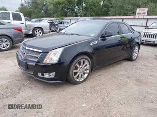 2009 Cadillac CTS RWD w/1SB with VIN 1G6DV57V390109182, listed as a IAAI auction lot 42177968 with Not Provided miles. Bid and sale history available at carsss.com. Image 2.