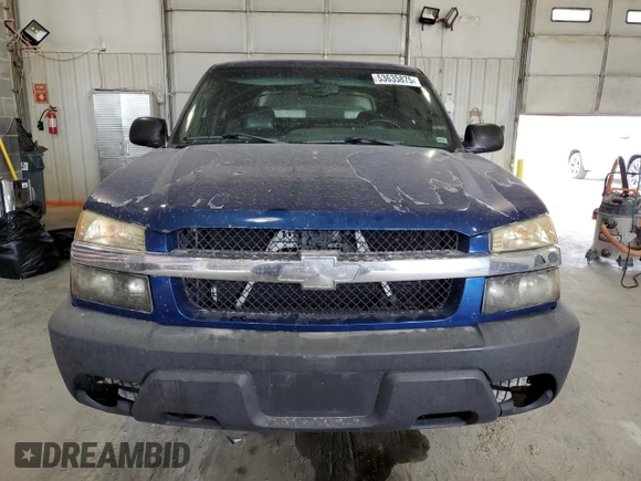 2003 Chevrolet Avalanche with VIN 3GNEK13T53G147238, listed as a Copart auction lot 53635875 with 299,095 mi miles and Salvage Title. Bid and sale history available at carsss.com. Image 5.