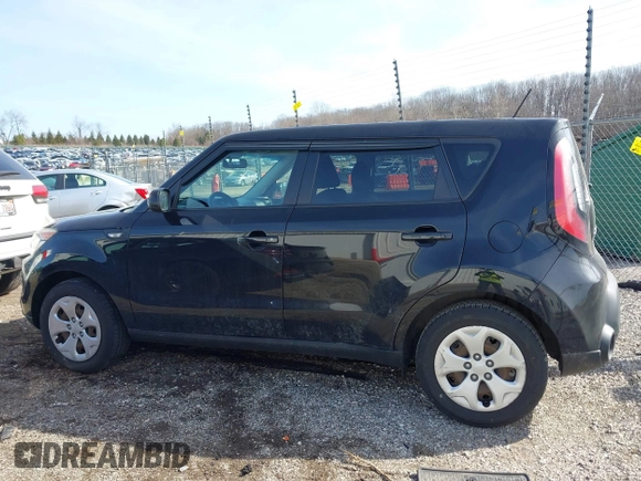 2014 Kia Soul with VIN KNDJN2A2XE7037945, listed as a IAAI auction lot 41777905 with 104,005 mi miles. Bid and sale history available at carsss.com. Image 14.