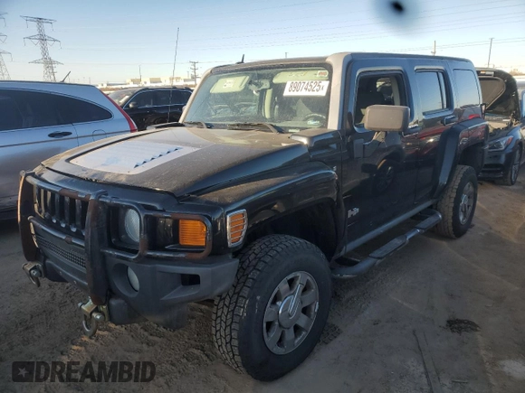 2007 Hummer H3 SUV with VIN 5GTDN13E878251661, listed as a Copart auction lot 89074525 with 151,973 mi miles and Clean Title. Bid and sale history available at DreamBid. Image 1.