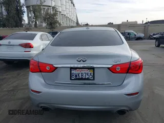 2017 Infiniti Q50 2.0t with VIN JN1CV7AP7HM641320, listed as a IAAI auction lot 41116062 with 164,024 mi miles. Bid and sale history available at carsss.com. Image 16.