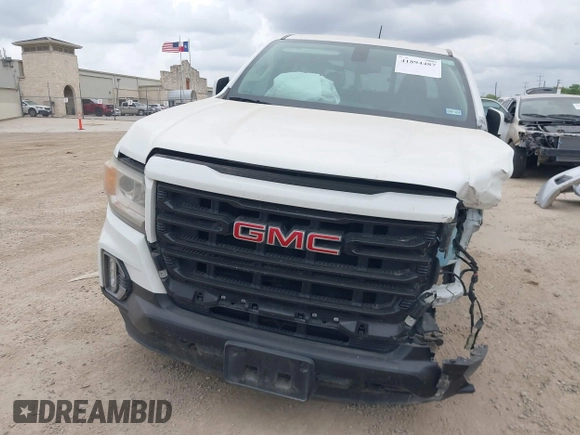 2022 GMC Canyon 4WD Elevation z VIN 1GTG6CEN8N1246041, wystawiony jako IAAI lot #41894487 z przebiegiem 100 966 mil mil oraz . Historia ofert i sprzedaży dostępna na DreamBid. Obrazek 12.