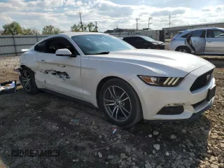 2017 Ford Mustang EcoBoost with VIN 1FA6P8TH6H5356916, listed as a Copart auction lot 55856225 with 83,358 mi miles and Salvage title. Bid and sale history available at DreamBid. Image 4.