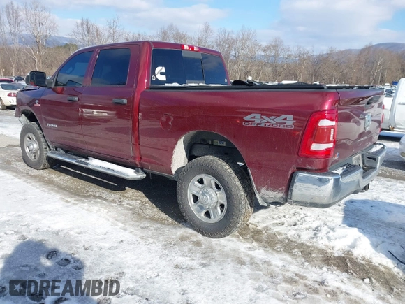 2021 Ram 2500 Tradesman with VIN 3C6UR5CLXMG531872, listed as a IAAI auction lot 41244718 with 74,932 mi miles. Bid and sale history available at carsss.com. Image 3.