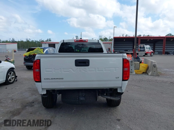 2022 Chevrolet Colorado 2WD LT with VIN 1GCHSCEA0N1268192, listed as a IAAI auction lot 42122510 with 36,956 mi miles. Bid and sale history available at carsss.com. Image 17.