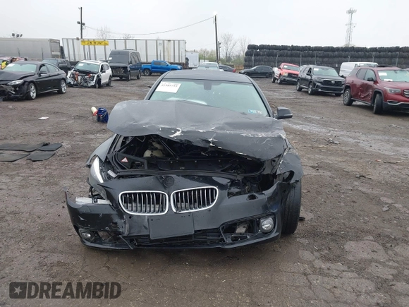 2016 BMW 5 Series 528i xDrive with VIN WBA5A7C53GG149942, listed as a IAAI auction lot 41985753 with 115,200 mi miles. Bid and sale history available at carsss.com. Image 13.
