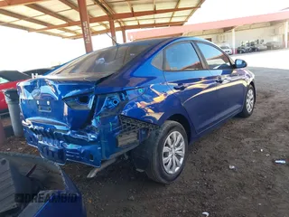 2018 Hyundai Accent SE with VIN 3KPC24A3XJE035063, listed as a IAAI auction lot 41885323 with 93,934 mi miles. Bid and sale history available at carsss.com. Image 4.