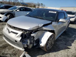 2012 Scion tC with VIN JTKJF5C76C3044914, listed as a Copart auction lot 48813065 with 138,739 mi miles and Salvage Title. Bid and sale history available at carsss.com. Image 1.