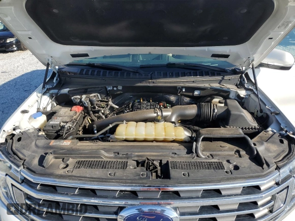 2021 Ford Expedition Max XLT with VIN 1FMJK1HT0MEA05206, listed as a Copart auction lot 46074705 with 81,745 mi miles and Salvage title. Bid and sale history available at DreamBid. Image 12.