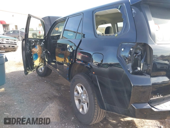2023 Toyota 4Runner SR5 with VIN JTEMU5JR1P6125611, listed as a IAAI auction lot 41039223 with 35,923 mi miles and . Bid and sale history available at DreamBid. Image 6.