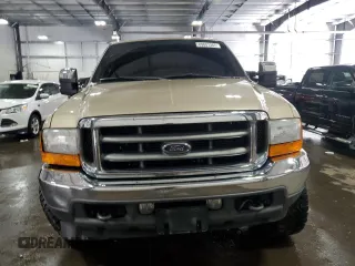 2001 Ford Super Duty F-250 XL with VIN 1FTNX21F51EC56106, listed as a Copart auction lot 89001365 with 153,839 mi miles and Salvage Title. Bid and sale history available at carsss.com. Image 5.