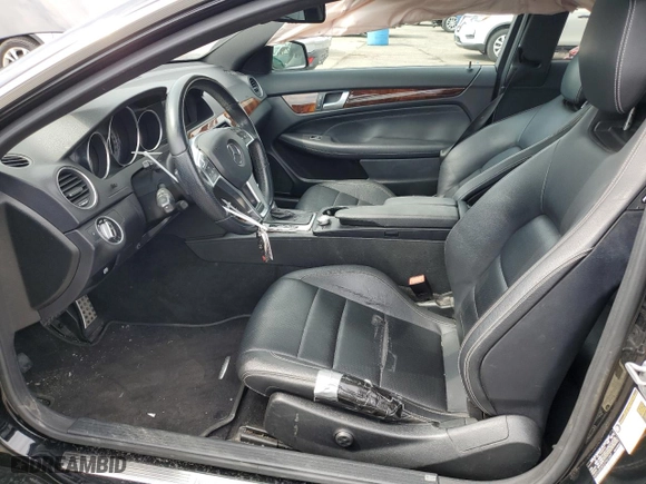 2012 Mercedes-Benz C-Class C 250 with VIN WDDGJ4HB3CF901587, listed as a Copart auction lot 52343745 with 68,719 mi miles and Salvage Title. Bid and sale history available at carsss.com. Image 7.