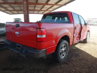 2007 Ford F-150 XLT with VIN 1FTRW12W17FB00466, listed as a IAAI auction lot 41743513 with 234,563 mi miles. Bid and sale history available at carsss.com. Image 4.