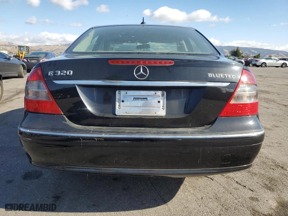 2007 Mercedes-Benz E-Class 3.0L with VIN WDBUF22X07A996389, listed as a Copart auction lot 79574774 with 0 mi miles and Salvage Title. Bid and sale history available at carsss.com. Image 6.
