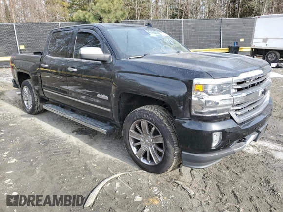 2016 Chevrolet Silverado 1500 High Country with VIN 3GCUKTEC0GG153757, listed as a Copart auction lot 42239725 with 108,115 mi miles and Salvage Title. Bid and sale history available at DreamBid. Image 4.