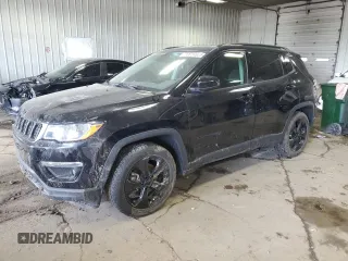 2019 Jeep Compass Altitude z VIN 3C4NJCBB4KT715498, wystawiony jako Copart lot #60856305 z przebiegiem 55 307 mil mil oraz Szkoda całkowita • Salvage title. Historia ofert i sprzedaży dostępna na DreamBid. Obrazek 1.