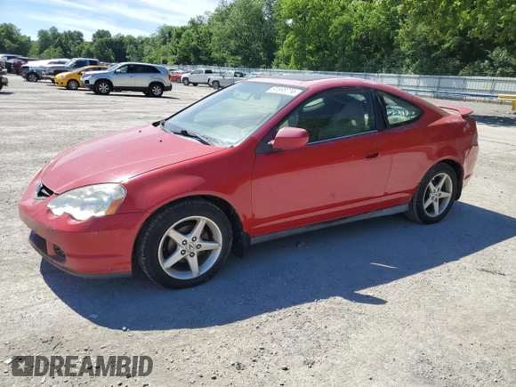 2004 Acura RSX with VIN JH4DC548X4S000747, listed as a Copart auction lot 61568734 with 202,478 mi miles and Clean Title. Bid and sale history available at carsss.com. Image 1.