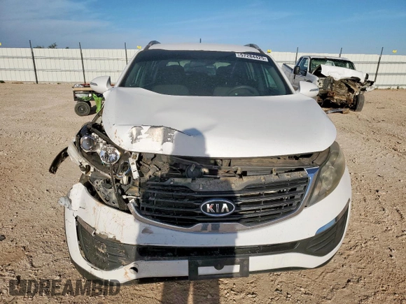 2012 Kia Sportage LX z VIN KNDPBCA22C7261796, wystawiony jako Copart lot #57284425 z przebiegiem 133 383 mil mil oraz Szkoda całkowita • Salvage title. Historia ofert i sprzedaży dostępna na DreamBid. Obrazek 5.