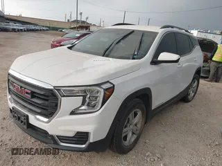 2023 GMC Terrain SLE with VIN 3GKALMEG2PL145485, listed as a IAAI auction lot 41935250 with 49,693 mi miles and . Bid and sale history available at DreamBid. Image 2.