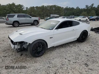 2023 Ford Mustang GT with VIN 1FA6P8CF1P5301657, listed as a Copart auction lot 54717785 with 22,661 mi miles and Salvage title. Bid and sale history available at DreamBid. Image 1.
