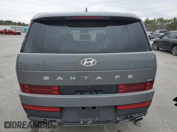 2024 Hyundai Santa Fe SE with VIN 5NMP1DGL4RH012202, listed as a Copart auction lot 81751874 with 5,940 mi miles and Salvage title. Bid and sale history available at DreamBid. Image 6.