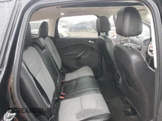 2017 Ford Escape SE with VIN 1FMCU0G96HUD36080, listed as a Copart auction lot 43079375 with 92,172 mi miles and Salvage Title. Bid and sale history available at carsss.com. Image 12.