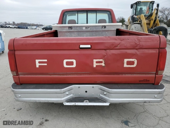 1988 Ford 1/2 Ton Trucks with VIN 1FTDF15Y5JLA36545, listed as a Copart auction lot 82768994 with 518,107 mi miles and Salvage Title. Bid and sale history available at carsss.com. Image 6.